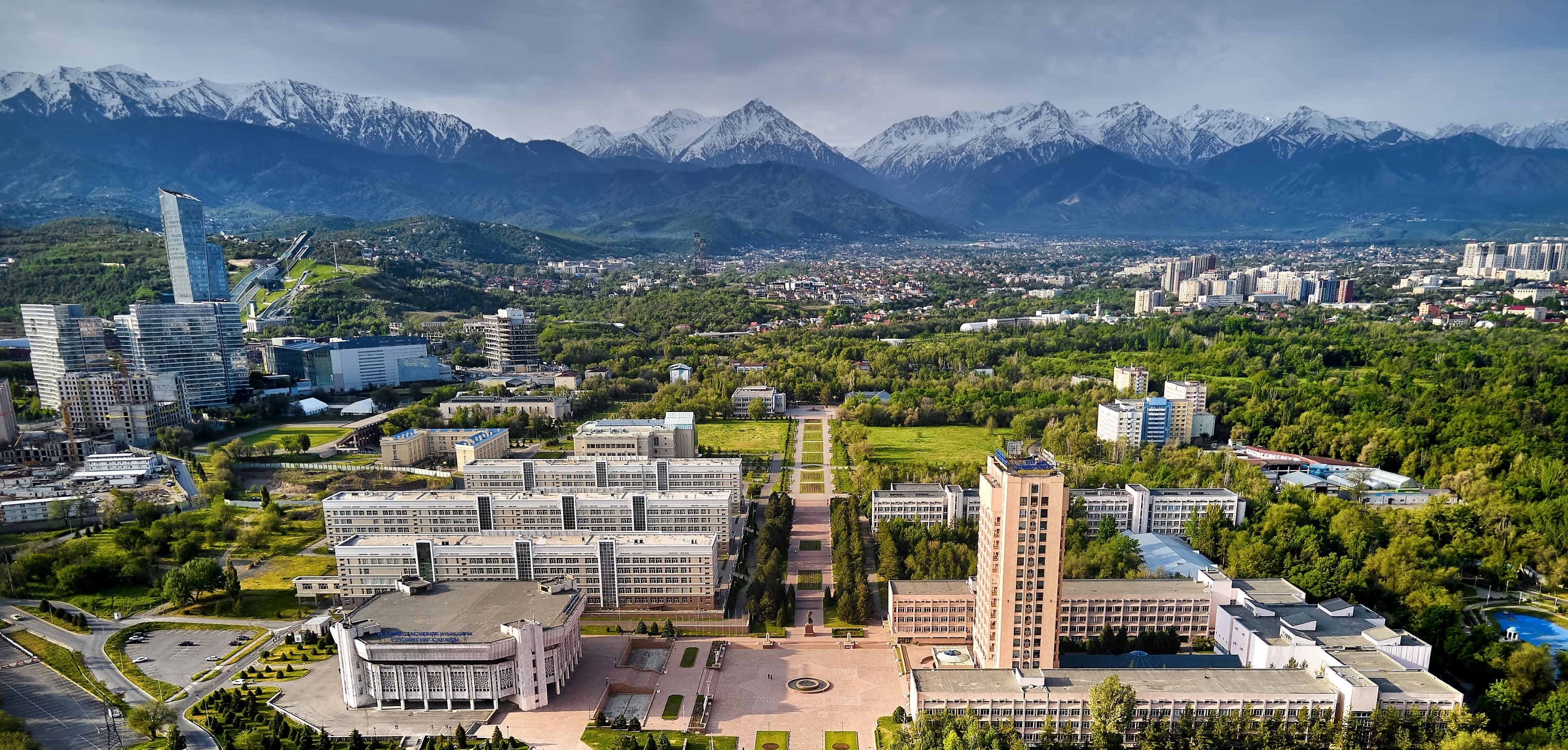 Almaty cityscape